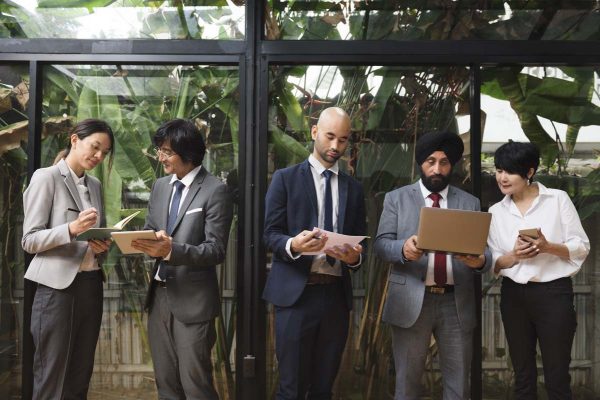 Business Corporate People Working